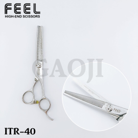 日本 FEEL SCISSORS ITR-40 職人專業剪刀(打薄刀) 6吋/40齒 日本 FEEL SCISSORS ITR-40 職人專業剪刀(打薄刀) 6吋/40齒