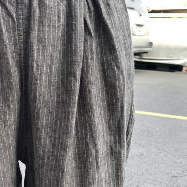 鬆緊直條休閒寬褲 - 共2色 鬆緊直條休閒寬褲 - 共2色