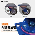 5吋高荷重PU輪|方盤|荷重340KG_4 5吋高荷重PU輪|方盤|荷重340KG_4