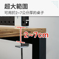【撥撥的架子】3入洞洞板桌邊夾 - 可夾桌厚7cm_5 【撥撥的架子】3入洞洞板桌邊夾 - 可夾桌厚7cm_5