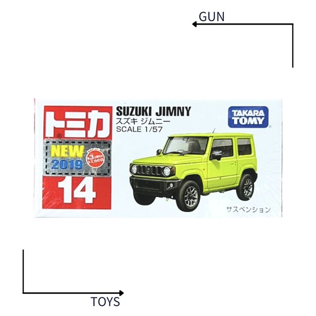 《GTS》新車貼 TOMICA 多美小汽車 NO14 Suzuki Jimny 799245 《GTS》新車貼 TOMICA 多美小汽車 NO14 Suzuki Jimny 799245