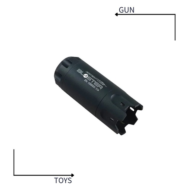《GTS》ACETECH BLASTER 發光器 黑色 槍口火焰模擬器 台製 噴火豬 《GTS》ACETECH BLASTER 發光器 黑色 槍口火焰模擬器 台製 噴火豬