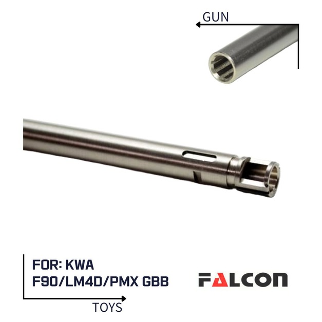《GTS》Falcon戰隼 KWA F90&LM4D GBB輕合金 8膛管 精密管 (270mm) A03-270 《GTS》Falcon戰隼 KWA F90&LM4D GBB輕合金 8膛管 精密管 (270mm) A03-270