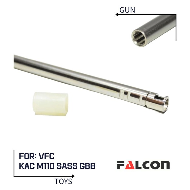 《GTS》Falcon戰隼 VFC KAC M110 SASS GBB專用 8膛管 精密管 509mm F232s-VFC 《GTS》Falcon戰隼 VFC KAC M110 SASS GBB專用 8膛管 精密管 509mm F232s-VFC