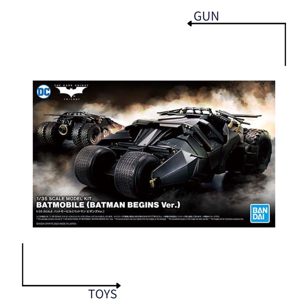 《GTS》模型 BANDAI 1/35 蝙蝠車 (開戰時刻Ver.) 蝙蝠俠 BeginsVer. DC 5062184 《GTS》模型 BANDAI 1/35 蝙蝠車 (開戰時刻Ver.) 蝙蝠俠 BeginsVer. DC 5062184