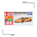 《GTS》TOMICA 多美小汽車 白盒 新車貼 NO.34 藍寶堅尼 Huracan 879947 《GTS》TOMICA 多美小汽車 白盒 新車貼 NO.34 藍寶堅尼 Huracan 879947