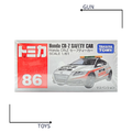 《GTS》TOMICA 多美小汽車 白盒 NO.86 本田 Honda CR-Z 安全車 801238 《GTS》TOMICA 多美小汽車 白盒 NO.86 本田 Honda CR-Z 安全車 801238