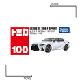 《GTS》TOMICA 多美小汽車 白盒 NO.100 Lexus IS350F Sport 188186 《GTS》TOMICA 多美小汽車 白盒 NO.100 Lexus IS350F Sport 188186