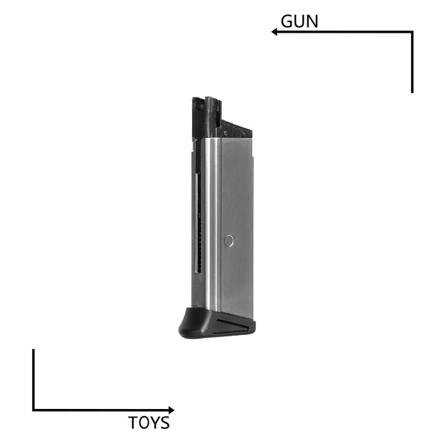 《GTS》VFC/Umarex Walther PPK/S 13發 瓦斯彈匣 銀色 (預購中) 《GTS》VFC/Umarex Walther PPK/S 13發 瓦斯彈匣 銀色 (預購中)
