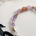 【冬日的小太陽】開運自信|紫水晶橙月光石拉長石天然水晶手鏈|14KGF黃銅_3 【冬日的小太陽】開運自信|紫水晶橙月光石拉長石天然水晶手鏈|14KGF黃銅_3