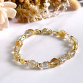 【鎏金時代】 招財旺運|鈦晶黃水晶天然水晶手鏈|14KGF黃銅_5 【鎏金時代】 招財旺運|鈦晶黃水晶天然水晶手鏈|14KGF黃銅_5