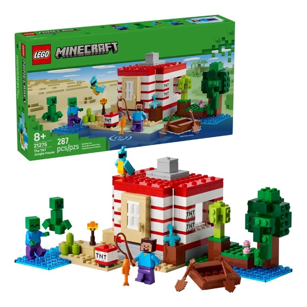 【磚星球】樂高 LEGO 21275 當個創世神 炸藥叢林屋 The TNT Jungle House 【磚星球】樂高 LEGO 21275 當個創世神 炸藥叢林屋 The TNT Jungle House