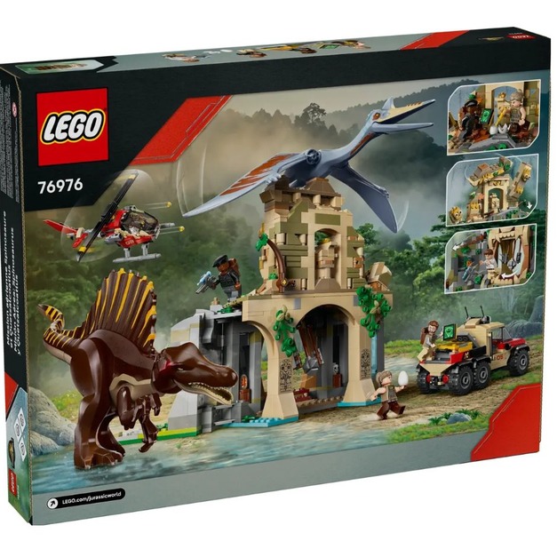 【磚星球】樂高 LEGO 76976 侏儸紀世界 棘龍和風神翼龍空中任務 Spinosaurus & Quetzalcoatlus Air Mission 【磚星球】樂高 LEGO 76976 侏儸紀世界 棘龍和風神翼龍空中任務 Spinosaurus & Quetzalcoatlus Air Mission
