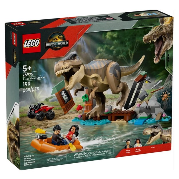 【磚星球】樂高 LEGO 76975 侏儸紀世界 逃離暴龍河川大冒險 T. rex River Escape 【磚星球】樂高 LEGO 76975 侏儸紀世界 逃離暴龍河川大冒險 T. rex River Escape