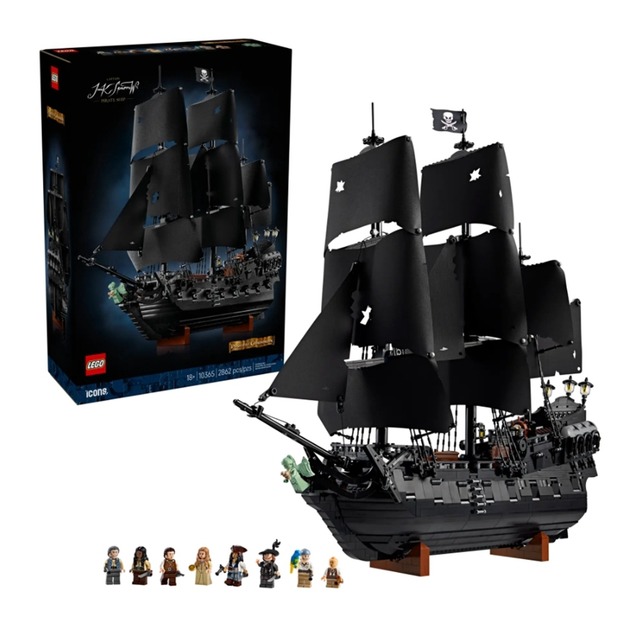 【磚星球】樂高 LEGO 10365 ICONS™ 史傑克船長的海盜船 Captain Jack Sparrow's Pirate Ship 【磚星球】樂高 LEGO 10365 ICONS™ 史傑克船長的海盜船 Captain Jack Sparrow's Pirate Ship