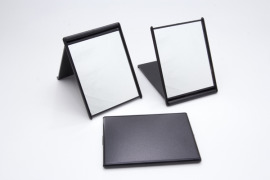 黑色摺疊式鏡子 1入 (透明自黏袋) 黑色摺疊式鏡子 1入 (透明自黏袋)