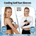UV Sun Protection Cooling Shawl Arm Sleeves for Women, Soft Stretchy Round Neck Button UPF50+ Cape,_4 UV Sun Protection Cooling Shawl Arm Sleeves for Women, Soft Stretchy Round Neck Button UPF50+ Cape,_4