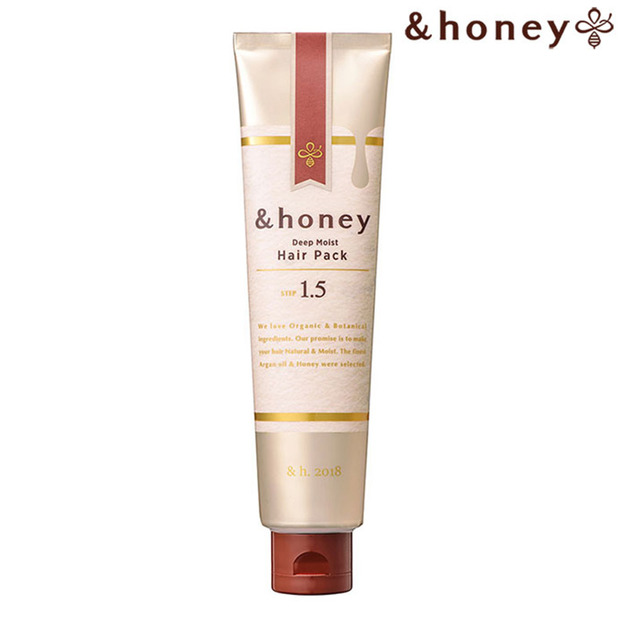 【&HONEY/日本原裝】蜂蜜亮澤修護-髮膜1.5 (130G)