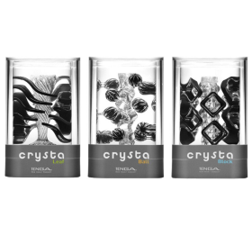 日本TENGA crysta 重複使用型水晶自慰套 (CRY-001 Leaf 流葉/CRY-002 Ball 魔球/CRY-003 Block 冰磚) 日本TENGA crysta 重複使用型水晶自慰套 (CRY-001 Leaf 流葉/CRY-002 Ball 魔球/CRY-003 Block 冰磚)