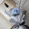 寧靜灰藍|永生花束_1 寧靜灰藍|永生花束_1