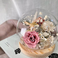 兔兔的小花園|永生花玻璃盅 兔兔的小花園|永生花玻璃盅
