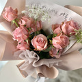 浪漫粉色玫瑰|鮮花花束_1 浪漫粉色玫瑰|鮮花花束_1