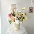 奶油色調|鮮花桌花 奶油色調|鮮花桌花