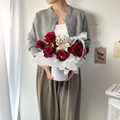 小熊玫瑰抱抱桶|鮮花桌花_3 小熊玫瑰抱抱桶|鮮花桌花_3