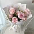 純淨粉色玫瑰|鮮花花束_1 純淨粉色玫瑰|鮮花花束_1