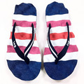 INY 超軟質拼接彩色夾腳女海灘拖鞋 / 深藍_1 INY 超軟質拼接彩色夾腳女海灘拖鞋 / 深藍_1