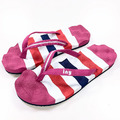 INY 超軟質拼接彩色夾腳女海灘拖鞋 / 桃紅 INY 超軟質拼接彩色夾腳女海灘拖鞋 / 桃紅