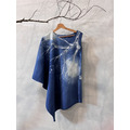 自在染isvara 手工藍染 共生系列 不規則洋裝_1 自在染isvara 手工藍染 共生系列 不規則洋裝_1