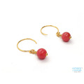 小滿(6MM薔薇輝石珠+14KGF)耳鉤_2 小滿(6MM薔薇輝石珠+14KGF)耳鉤_2