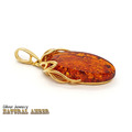 天然琥珀銀墜-NO.32-3.70g_1 天然琥珀銀墜-NO.32-3.70g_1