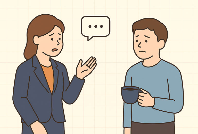 你說要靠話術、靠人脈,我一開始就出局了。但奇怪的是,我後來居然留下來了,還越做越有信心。