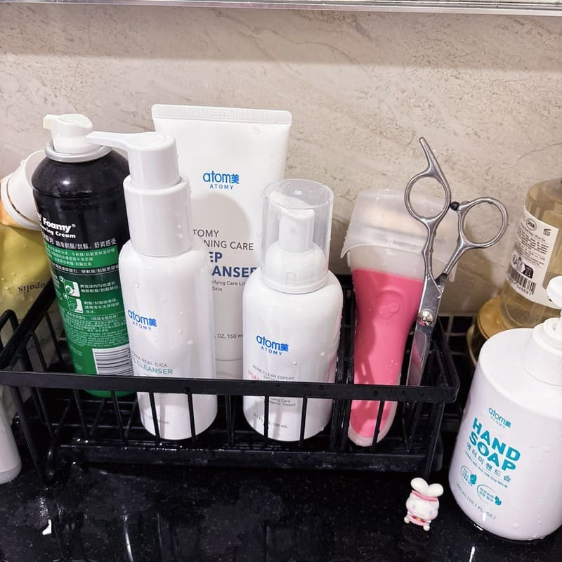 浴室、廚房用品也都改成用艾多美