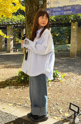 小男孩紗層條紋襯衫 /二色 小男孩紗層條紋襯衫 /二色