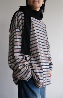 適度Over平衡條紋TEE /三色 適度Over平衡條紋TEE /三色