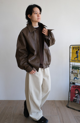 人在江湖皮革外套 /二色 人在江湖皮革外套 /二色