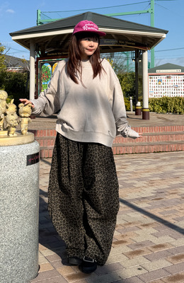 順身波長寬寬褲 /三色 順身波長寬寬褲 /三色