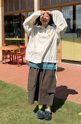 Anorak三鈕扣連帽衫 /二色 Anorak三鈕扣連帽衫 /二色