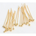 14k金圓頭針 球針 10入 t字針 飾品diy 手作材料專賣 耳環耳飾diy 14k金圓頭針 球針 10入 t字針 飾品diy 手作材料專賣 耳環耳飾diy