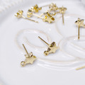 24K GP 星星耳針 保色 耳針 DIY耳環 飾品材料 飾品配件 手工飾品 飾品 飾品材_4 24K GP 星星耳針 保色 耳針 DIY耳環 飾品材料 飾品配件 手工飾品 飾品 飾品材_4