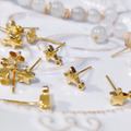 24K GP 星星耳針 保色 耳針 DIY耳環 飾品材料 飾品配件 手工飾品 飾品 飾品材_2 24K GP 星星耳針 保色 耳針 DIY耳環 飾品材料 飾品配件 手工飾品 飾品 飾品材_2