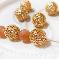 14k 包金保色 簍空金球 保色珠 隔珠 11mm 金球 大隔珠 簍空隔珠 手串 耳環 飾品配件 吊墜_1 14k 包金保色 簍空金球 保色珠 隔珠 11mm 金球 大隔珠 簍空隔珠 手串 耳環 飾品配件 吊墜_1