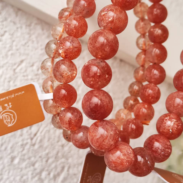 天然水晶 高品金太陽 6mm~10mm 單圈 水晶手鍊 台中水晶  天然水晶 高品金太陽 6mm~10mm 單圈 水晶手鍊 台中水晶