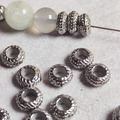 304不銹鋼車輪大孔珠 不退色 保色銀 約7.5mm(10入)手工材料 台中材料 耳環 手串 手鍊diy 304不銹鋼車輪大孔珠 不退色 保色銀 約7.5mm(10入)手工材料 台中材料 耳環 手串 手鍊diy