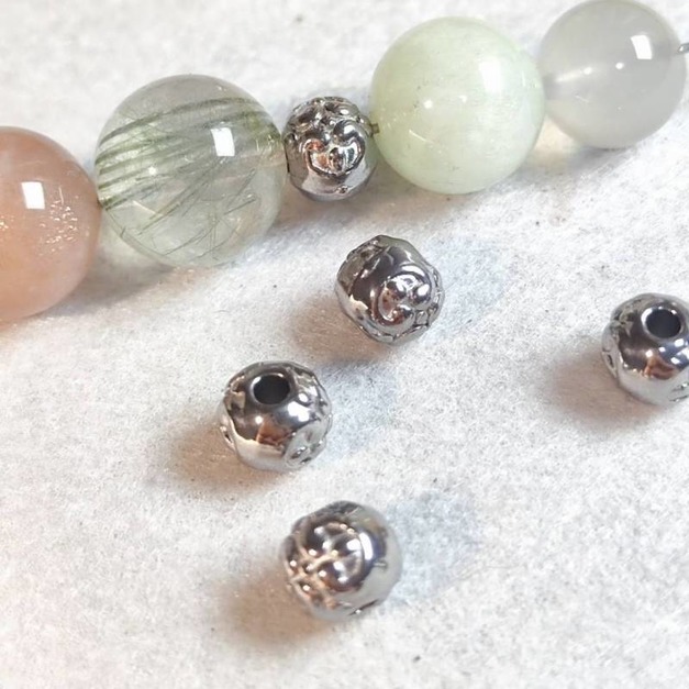 304不銹鋼巴洛克隔珠 不退色 保色銀 約6mm(20入)手工材料 台中材料 耳環 手串 手鍊diy 304不銹鋼巴洛克隔珠 不退色 保色銀 約6mm(20入)手工材料 台中材料 耳環 手串 手鍊diy