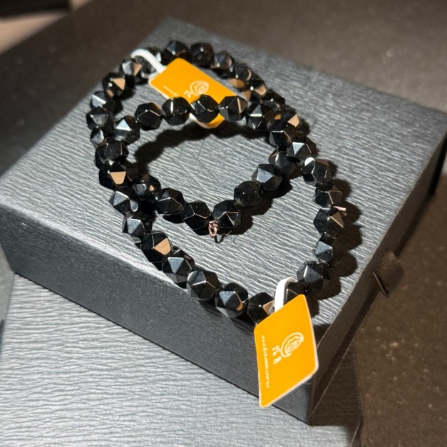 黑曜石 鑽切 曜石 單圈 手鍊 8mm 台中水晶 水晶批發 黑曜石 鑽切 曜石 單圈 手鍊 8mm 台中水晶 水晶批發