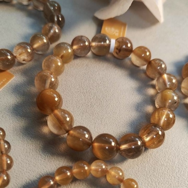 黃兔毛水晶 兔毛 水晶手鍊 單圈 台中水晶 台中水晶批發 黃兔毛水晶 兔毛 水晶手鍊 單圈 台中水晶 台中水晶批發